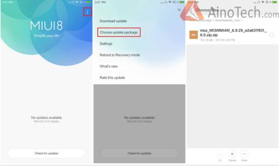 xiaomi update firmware