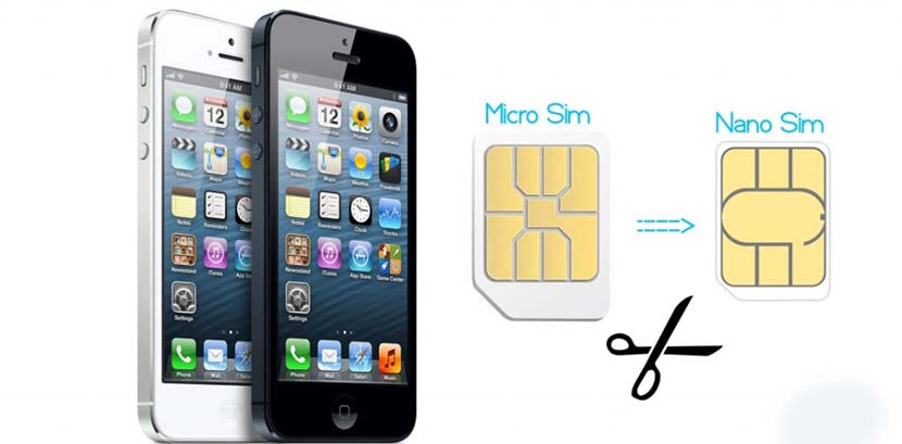 обрезка сим-карты под нано сим в дома